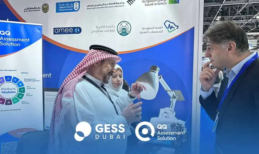 QQ Assessment at the GESS Dubai education exhibition - photo 1
