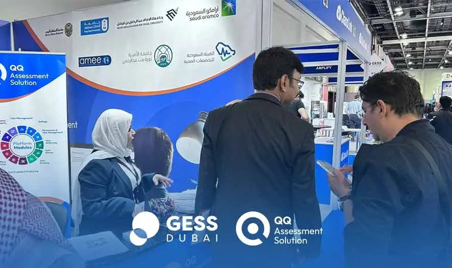 QQ في معرض GESS دبي التعليمي