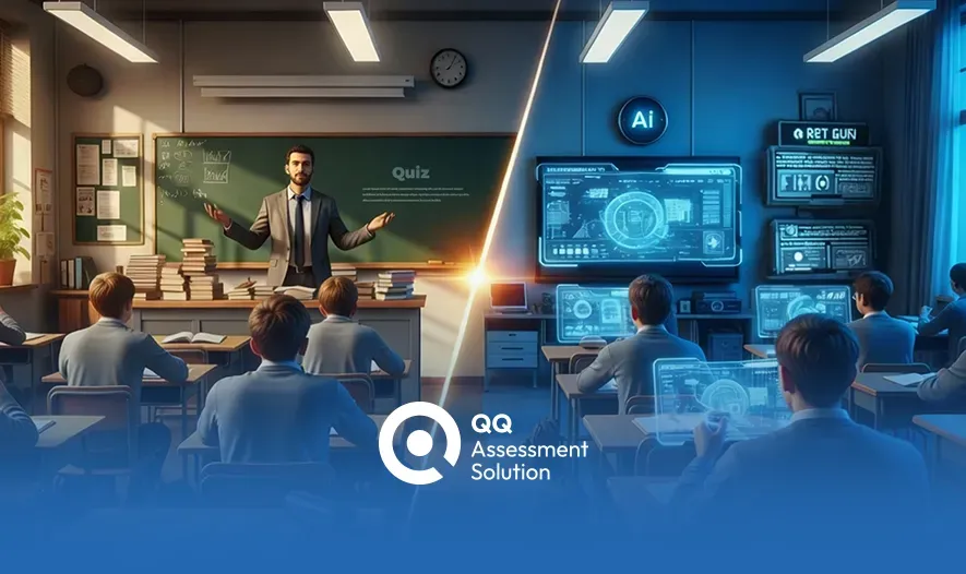Cover image for blog post on AI transforming educational assessment in the Middle East